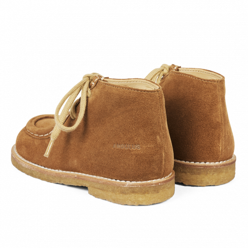 Classic lace-up shoes, Cognac