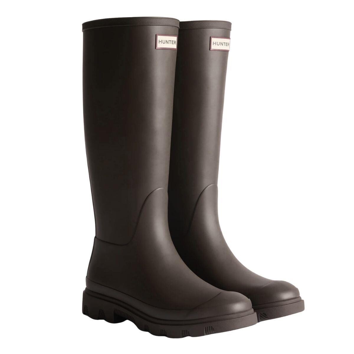 Unisex Downpour Tall Boot, Chocolate Brown