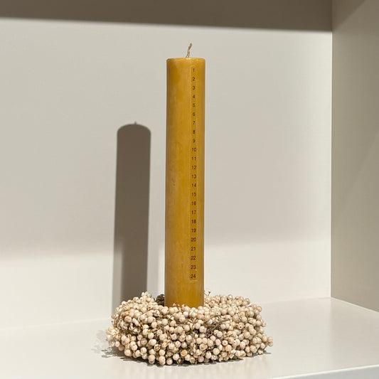 Bivoks Kalenderlys, Bloklys