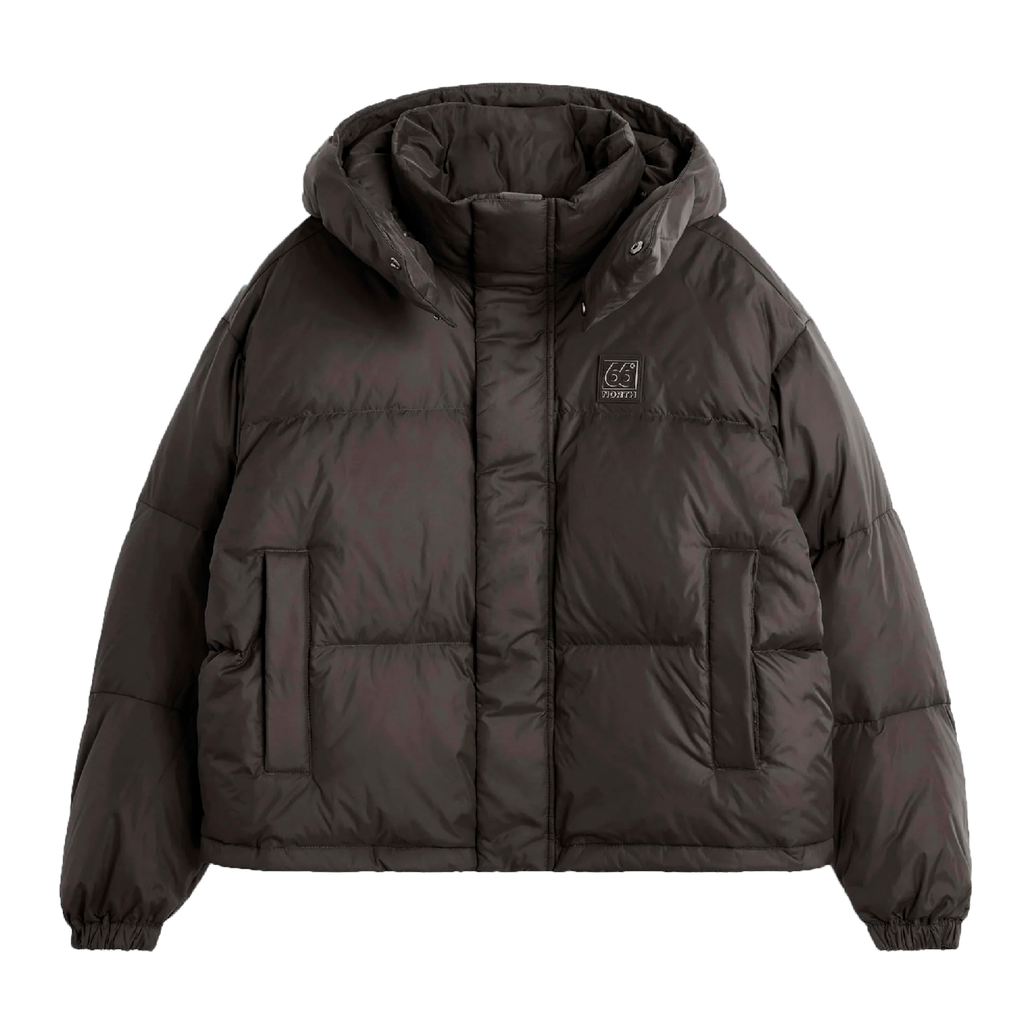 Dyngja Down W Cropped Jacket, Licorice