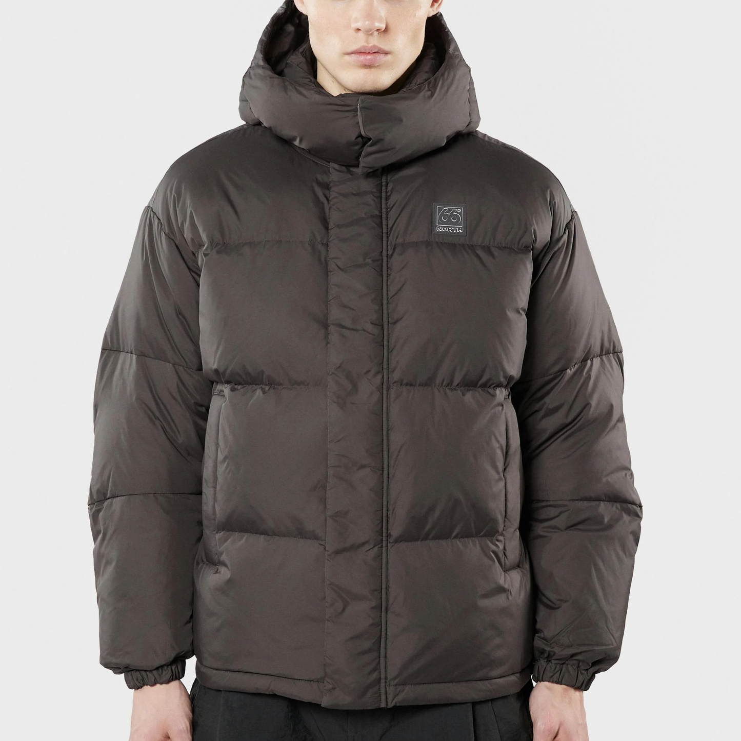 Dyngja Down Jacket, Licorice