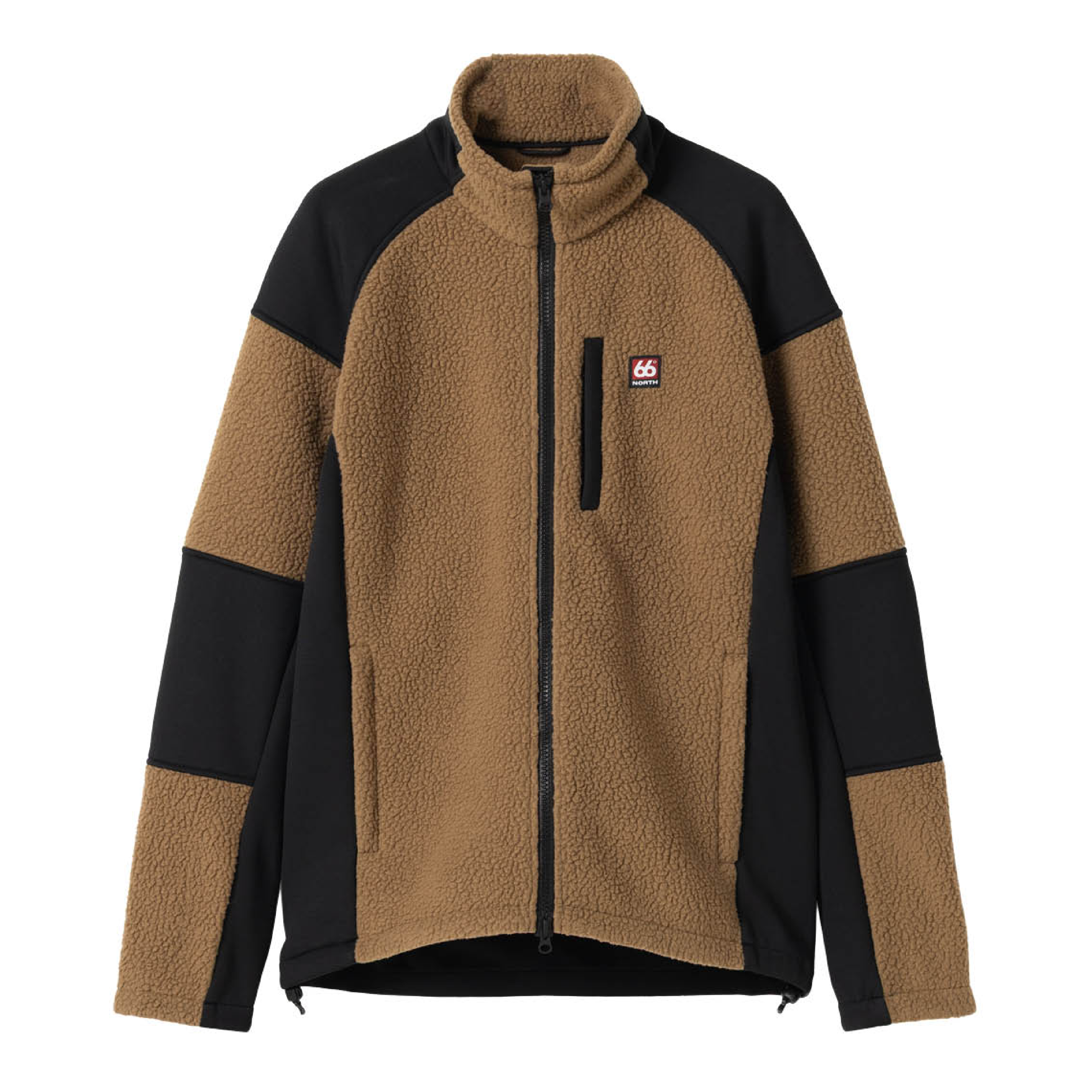 Tindur Shearling Jakke, Dry Mud