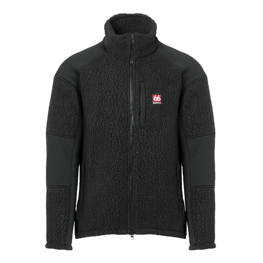 Tindur Technical Shearling Jakke, Sort