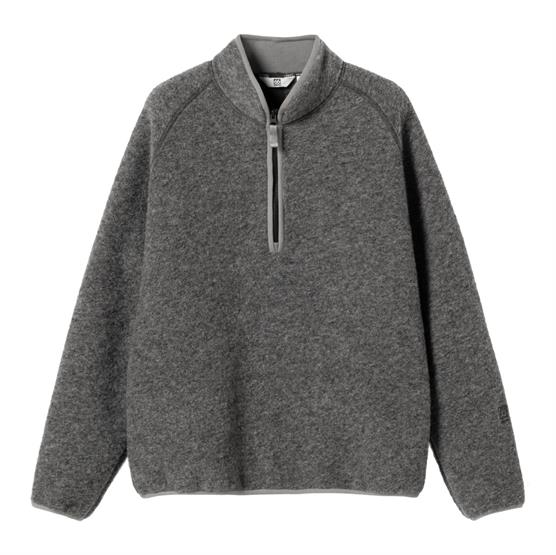 Kaldi Half Zip, Ash Grey