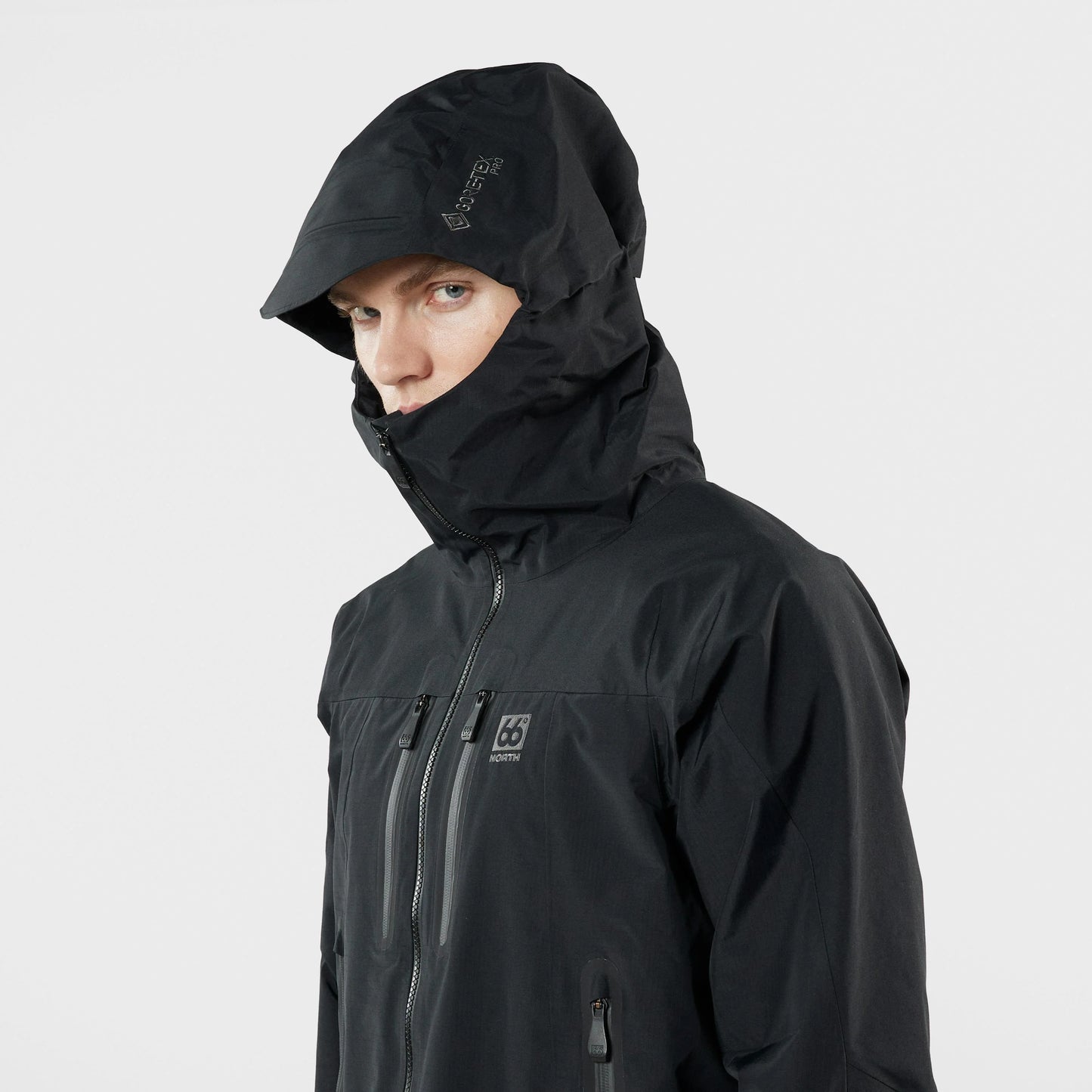 Hornstrandir Gore-Tex Pro Jakke, Sort
