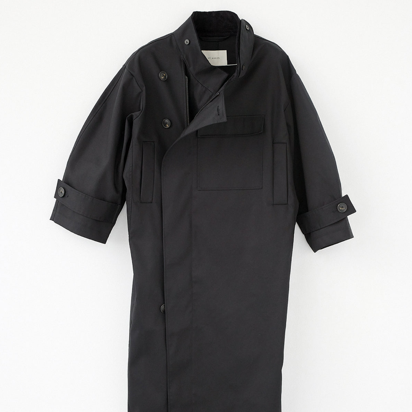 Water Resistant Coat, Black