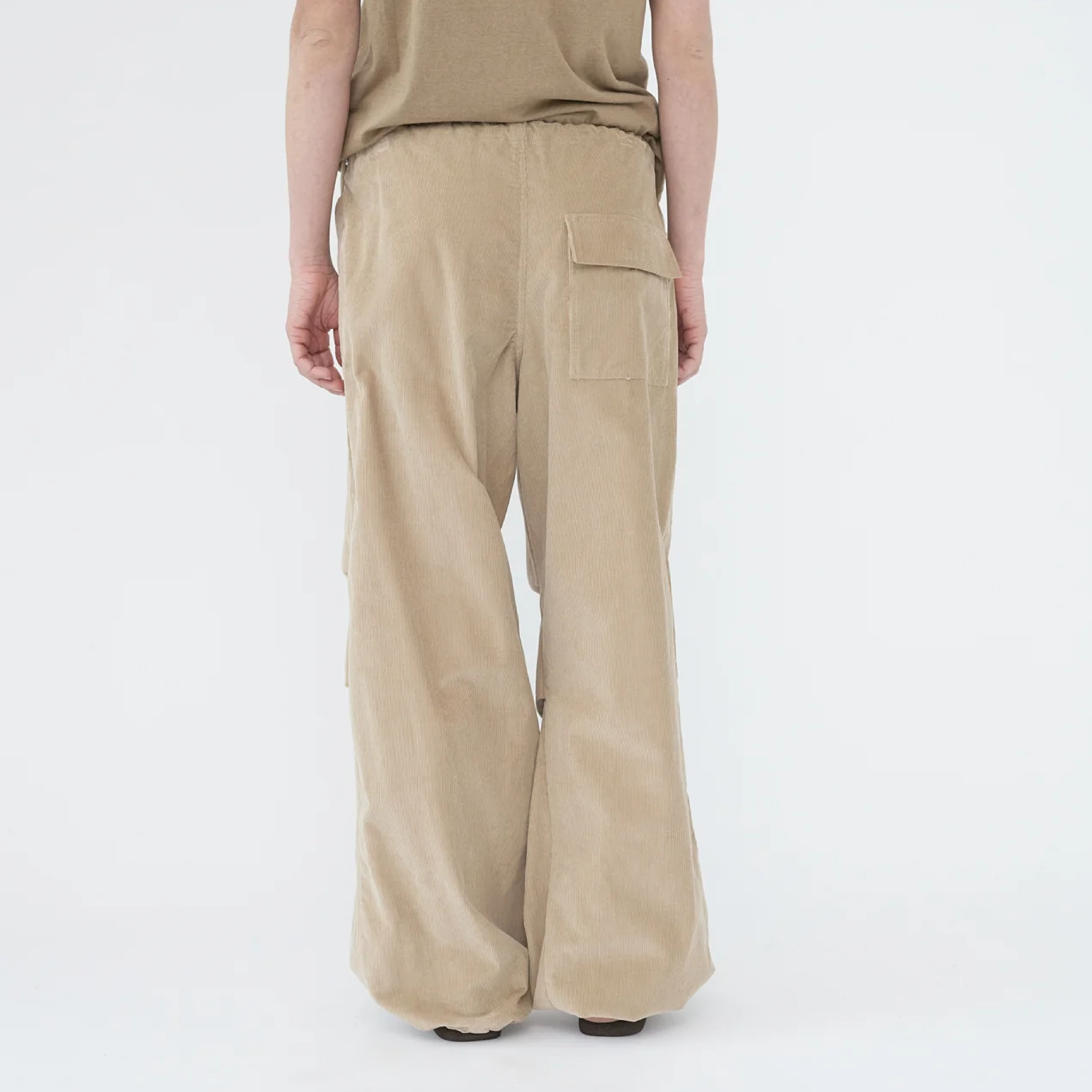 Baby Corduroy Ufo Pants, Beige