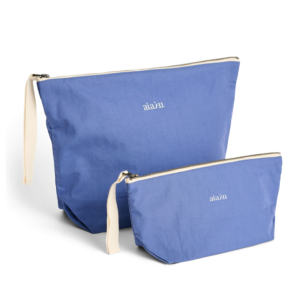 Pouch Mini Heavy Poplin Toilettaske, French Blue