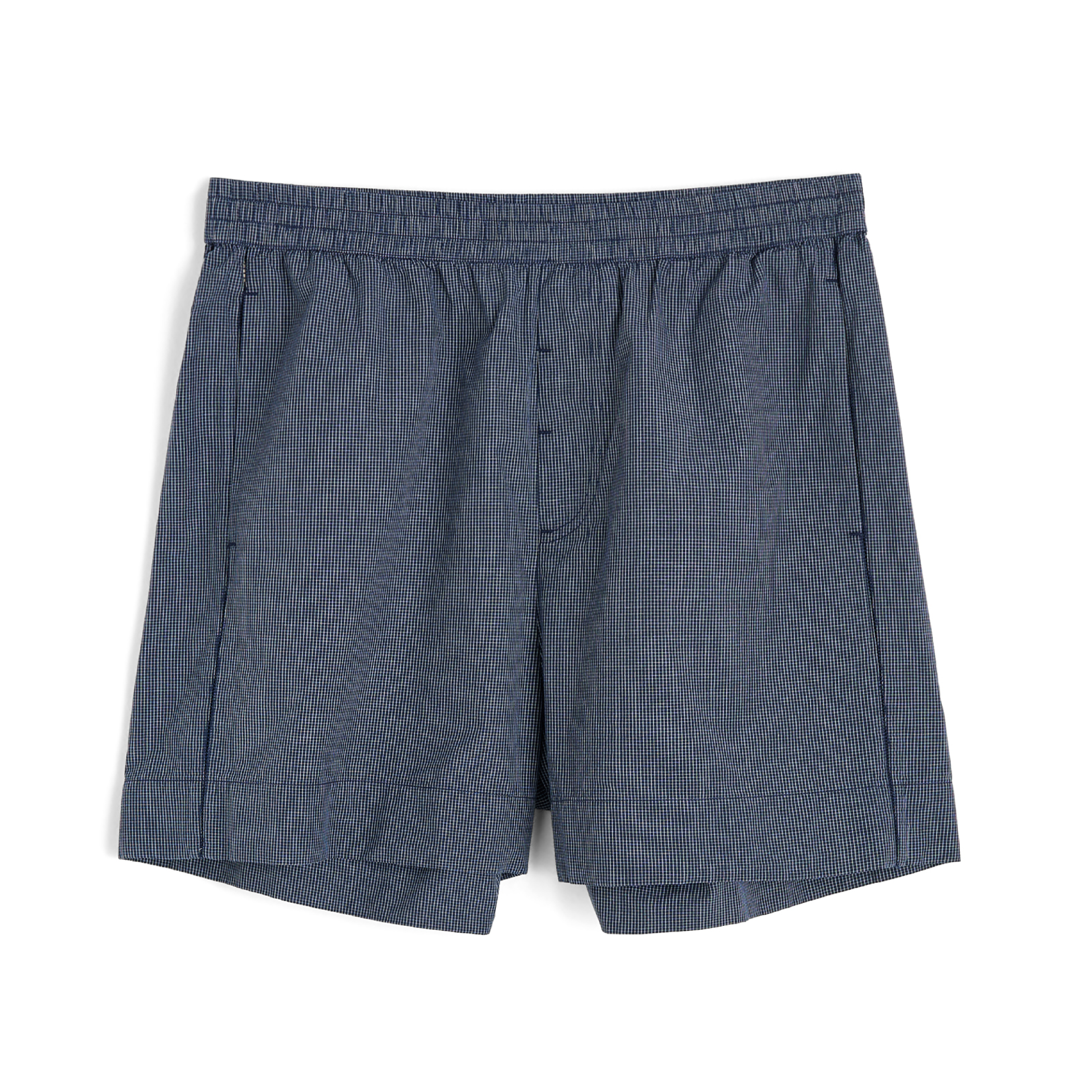 Casual Shorts Check, Navy Check