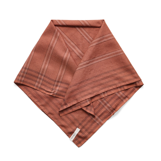 Dewdrop Tørklæde, Mix Rust (65x65)