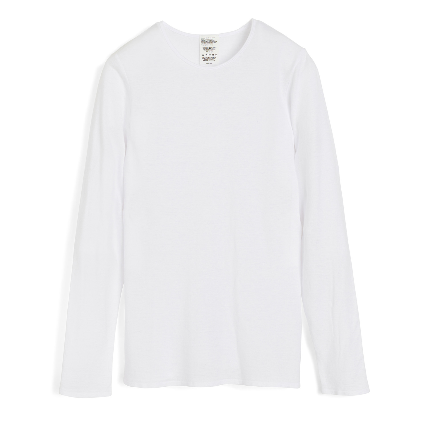 Gentle Long Sleeve, White
