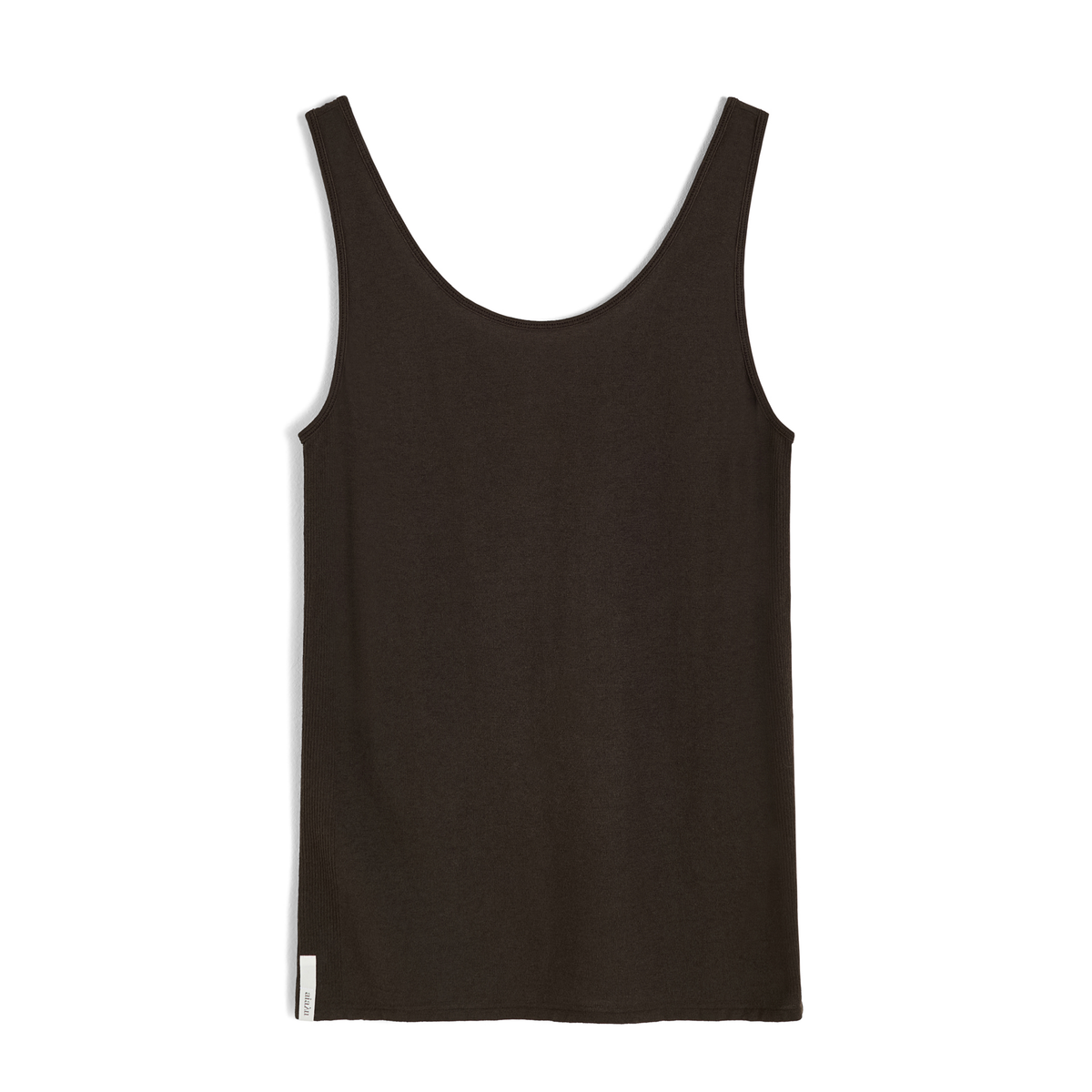 Gentle Tank Top, Dark Brown