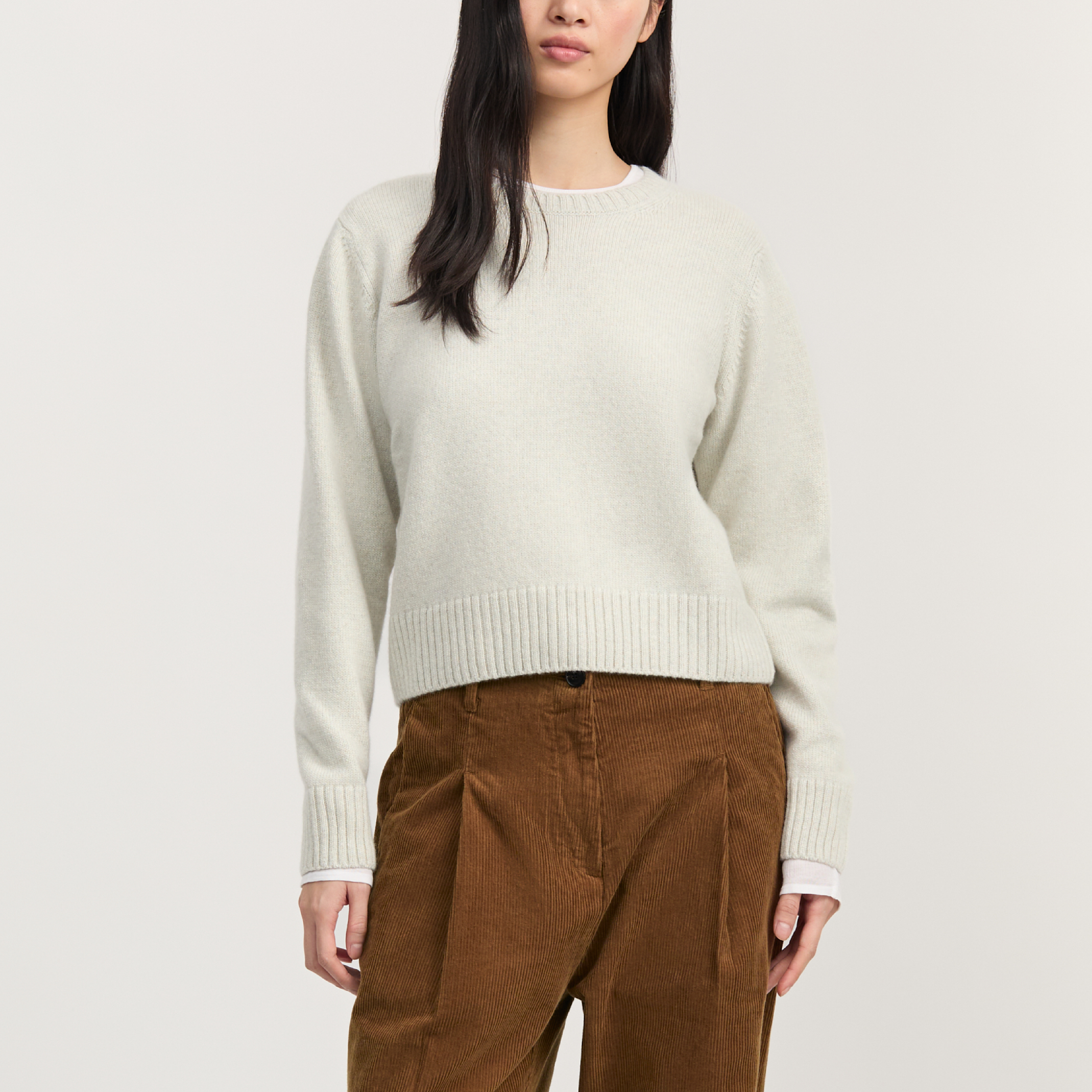 Inga II Sweater, Dove Mouline