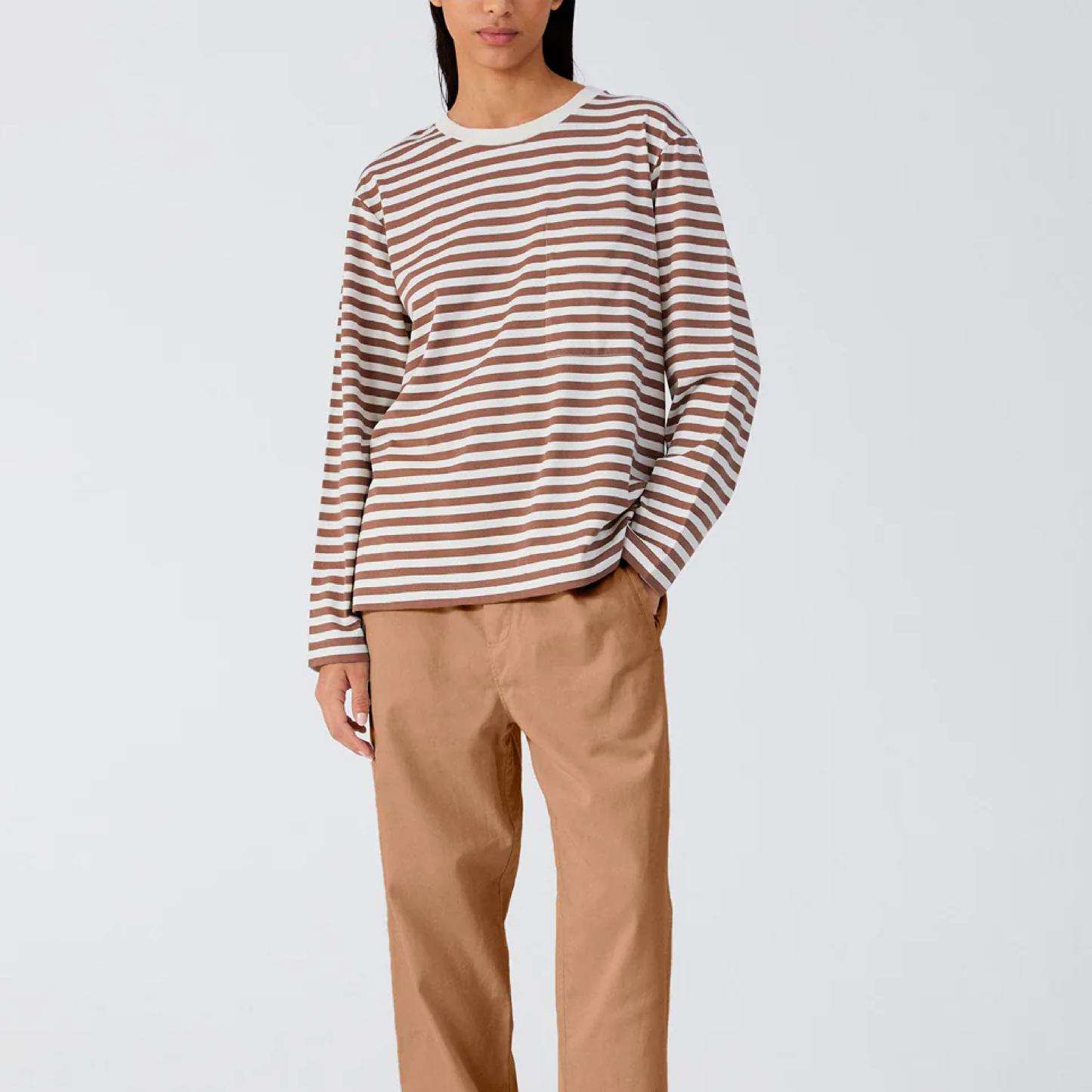 Light Long Sleeve, Mix Warm Cocoa