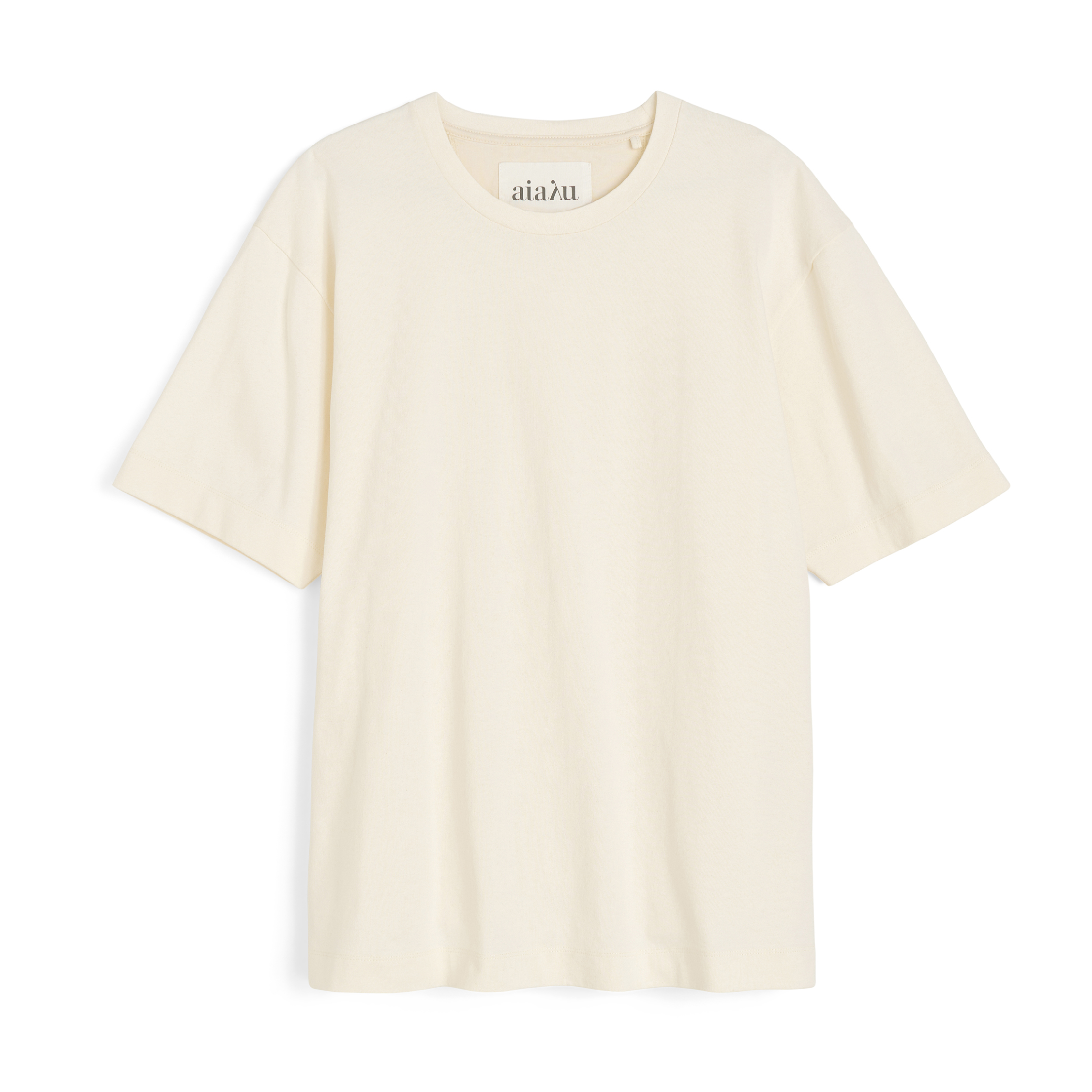 Lui Circular Tee, Pure Ecru