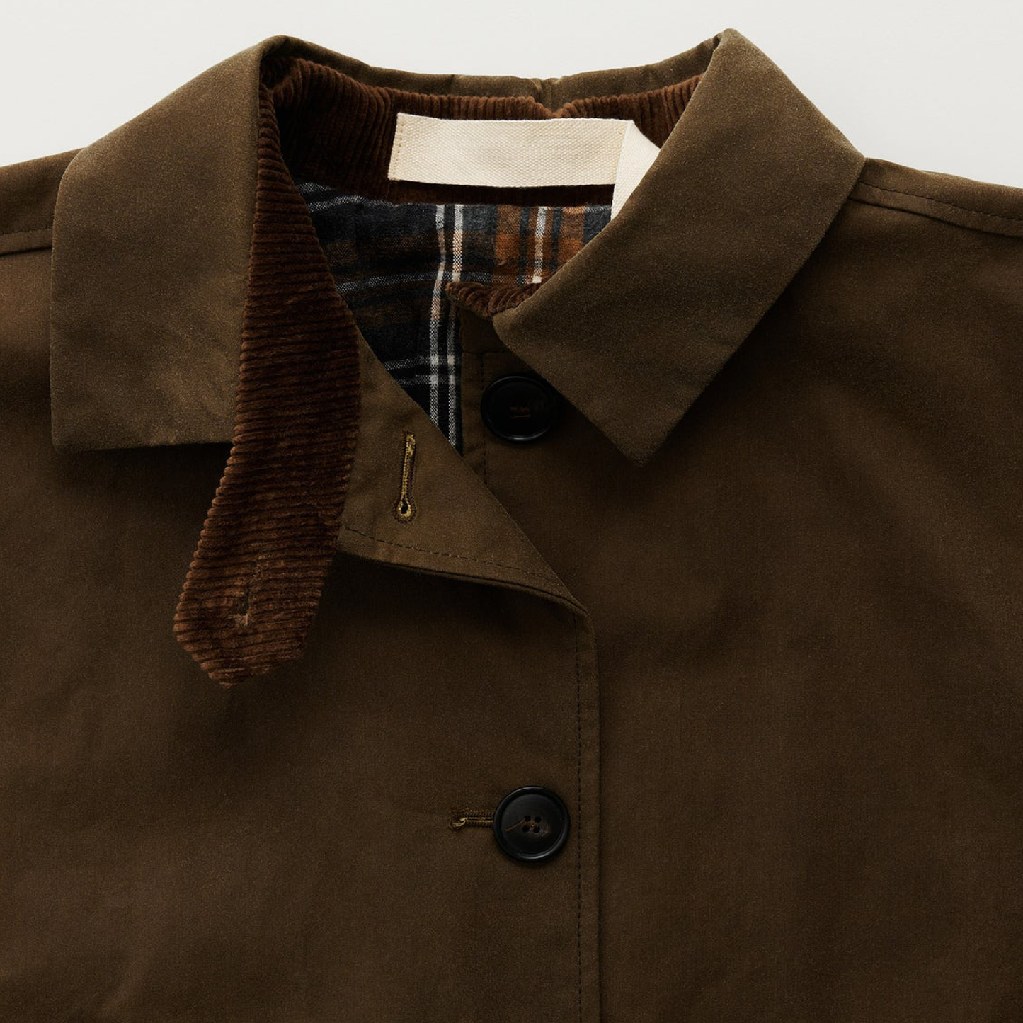 Moa Jacket Oilskin, Bark