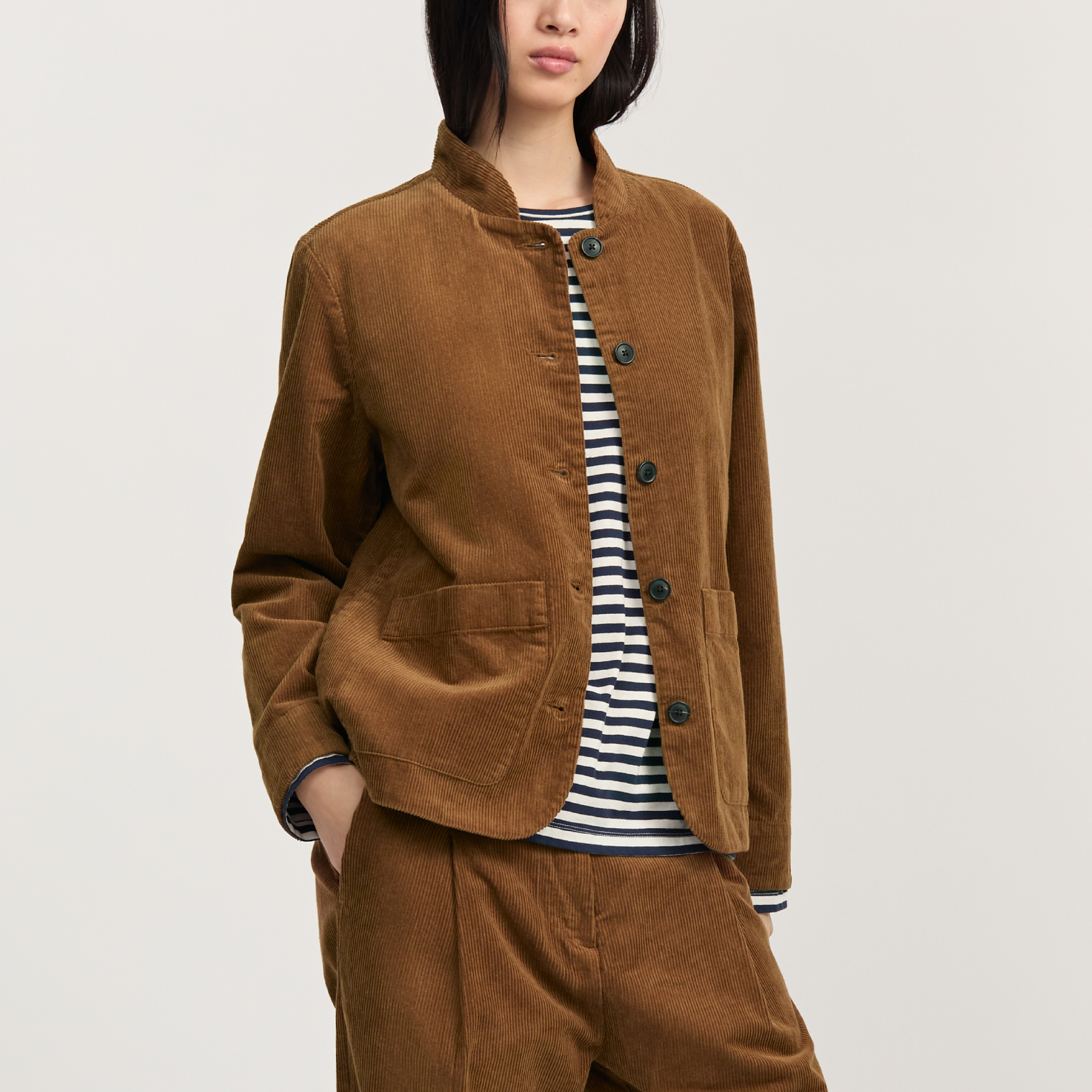 Jacy Jacket Corduroy, Cognac