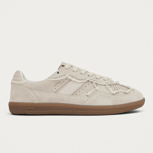 Tb. 490 Leather Sneakers, Crochet Cream