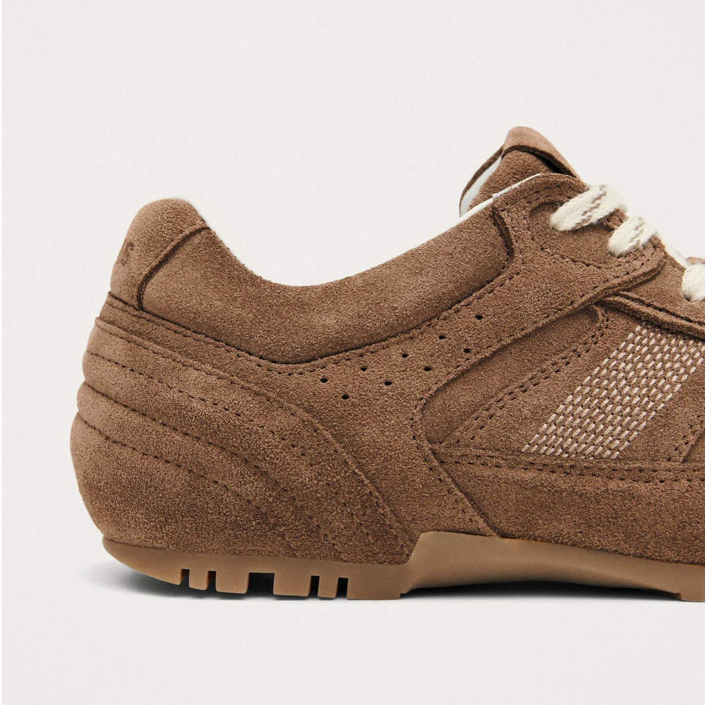 Tb. 56 Leather Sneakers, Suede Brown