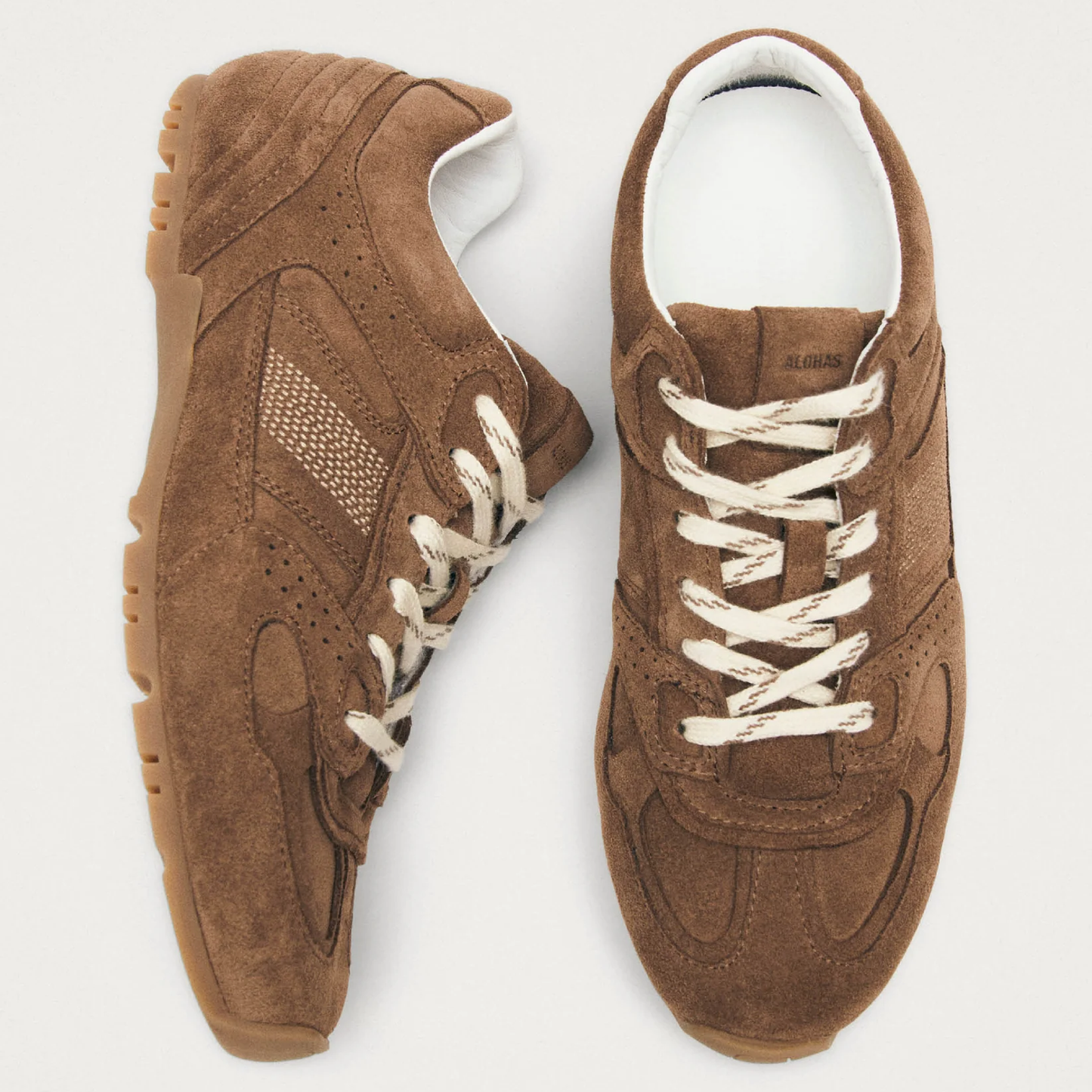 Tb. 56 Leather Sneakers, Suede Brown