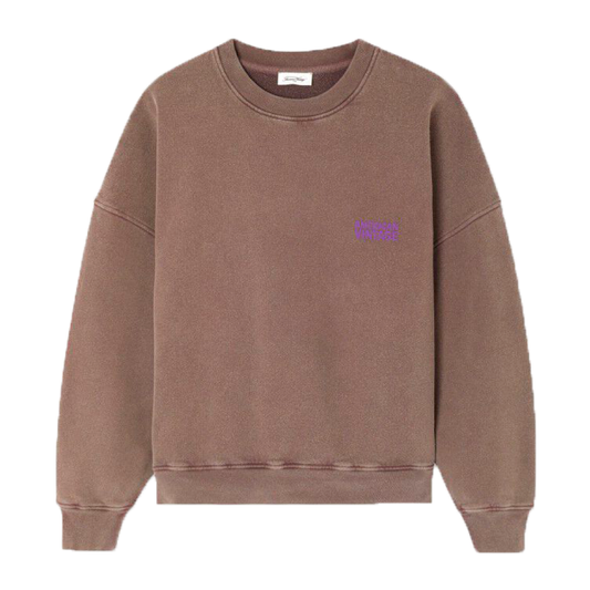 Plizzy Sweatshirt, Chataignier Vintage