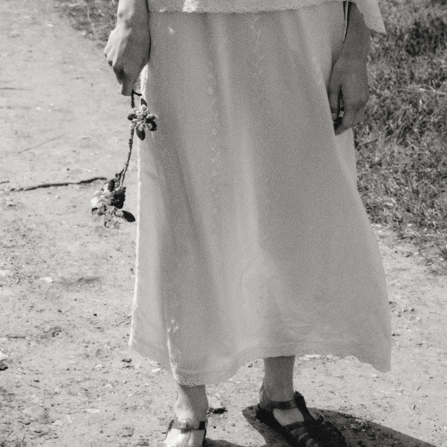 Solea Maxi Skirt, White Sand