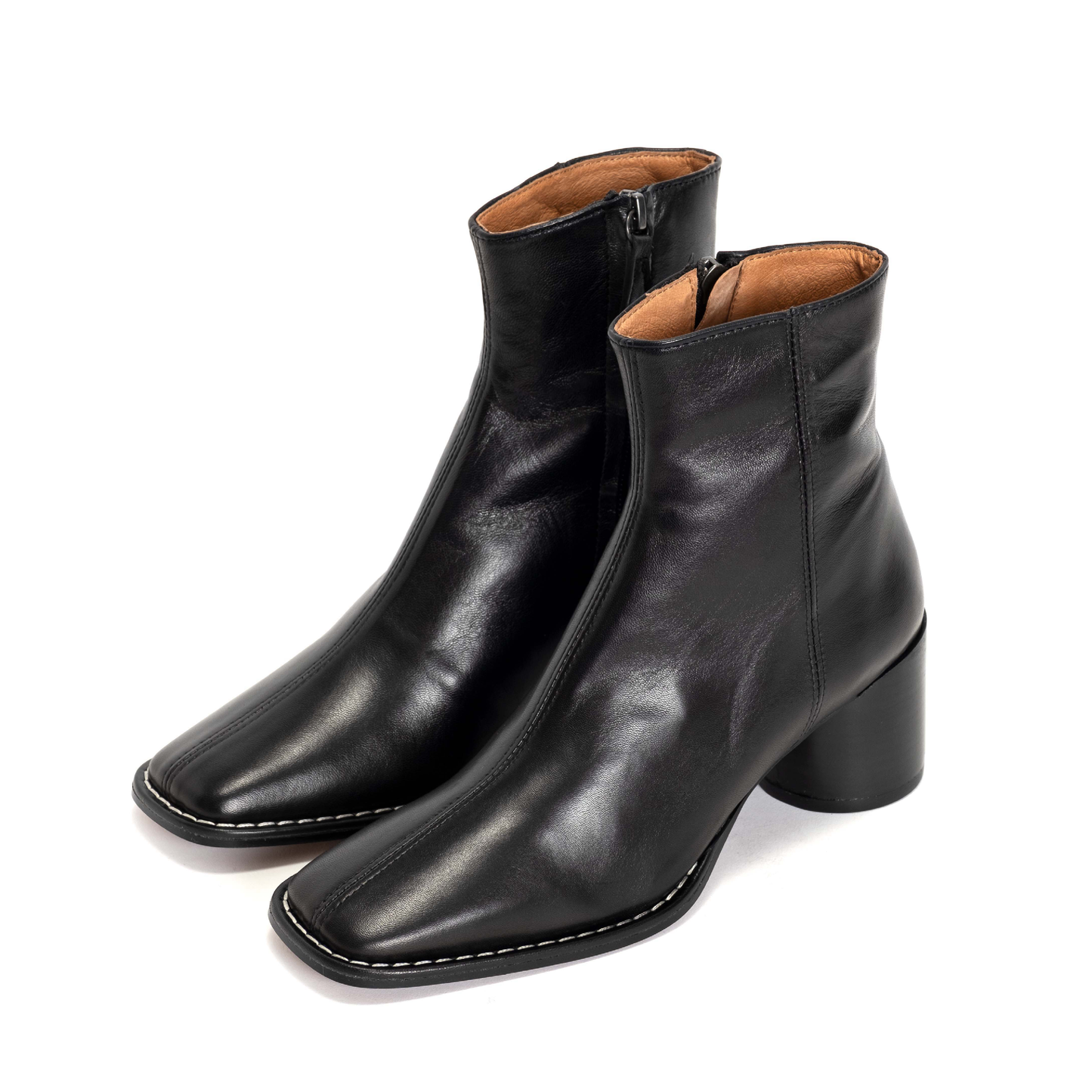Shamie Silky Lamb Støvle, Sort