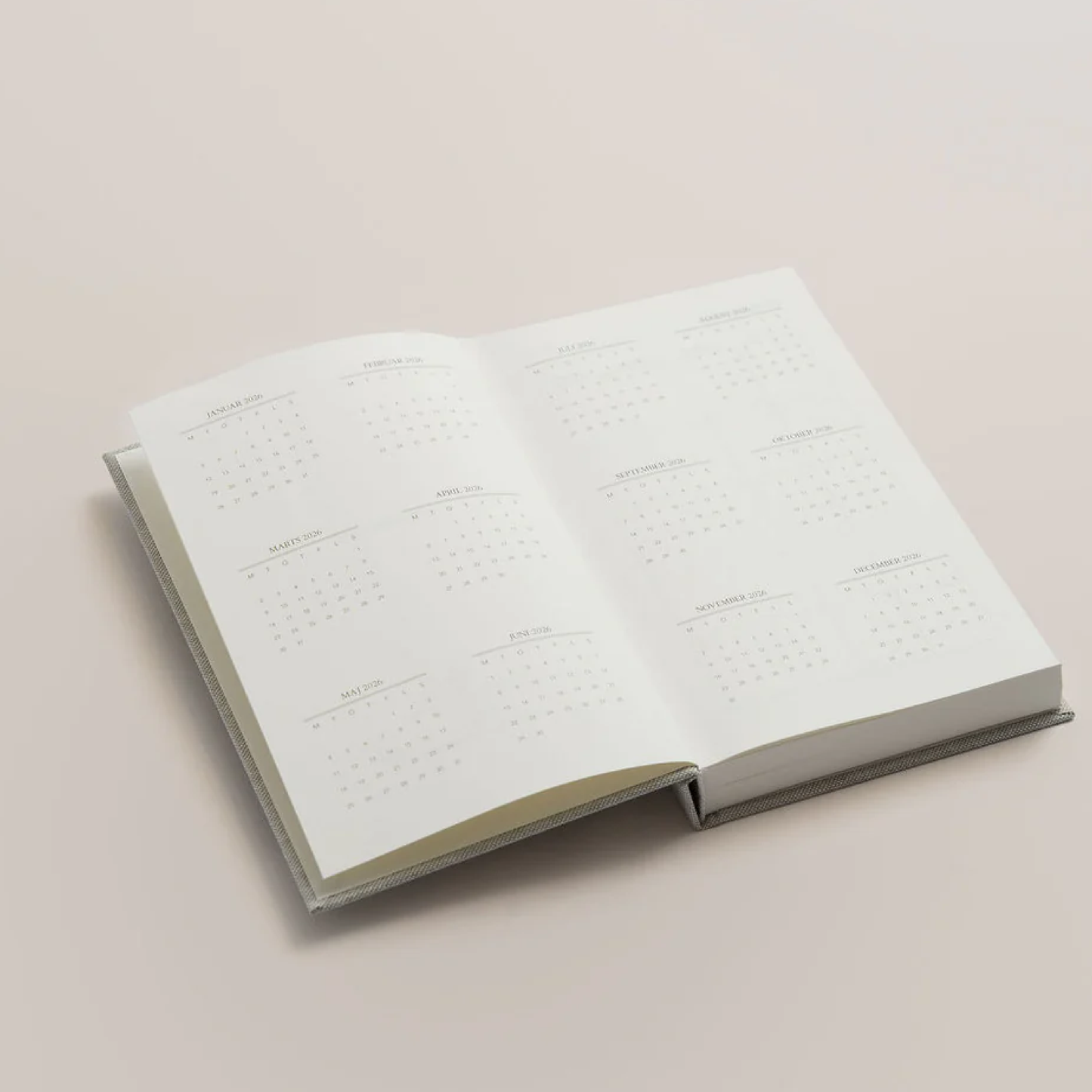 Dagskalender, 2026