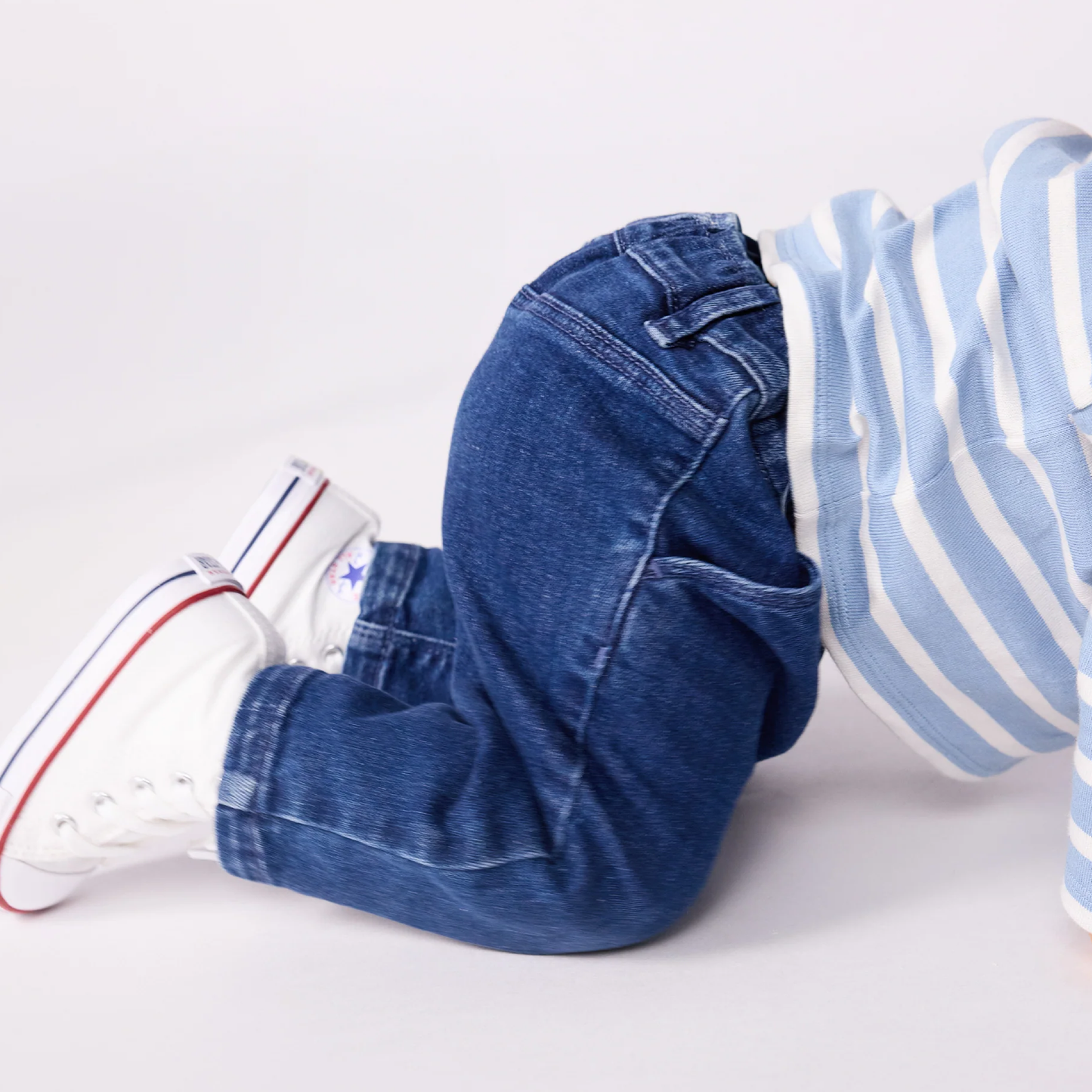 Baby Denim Bukser, Blue