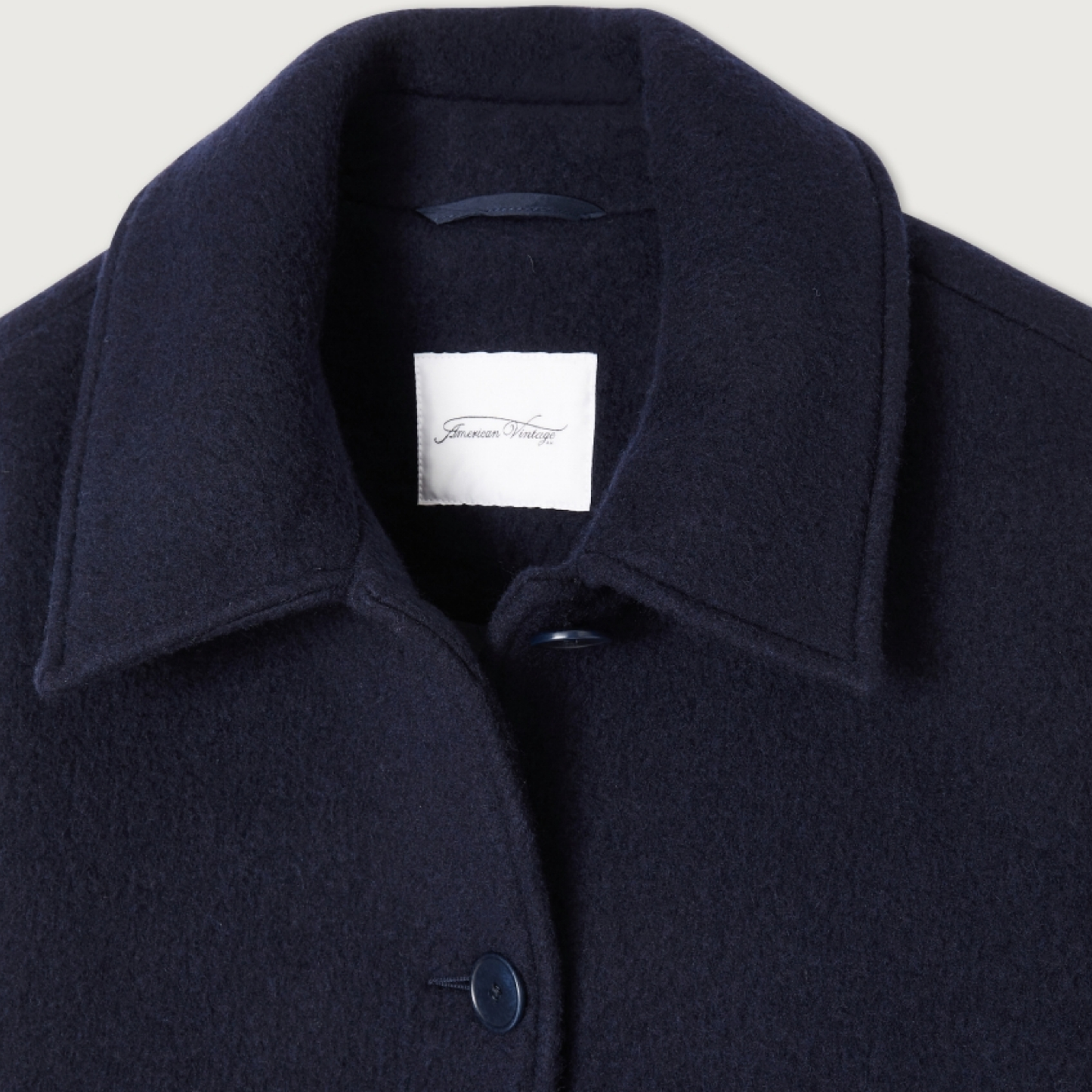 Bazybay Uld Frakke, Navy