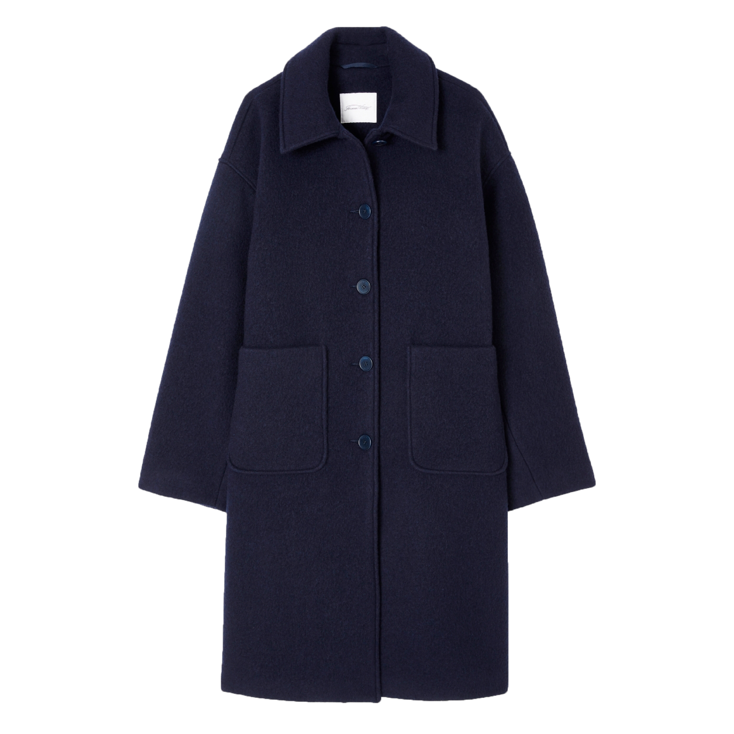 Bazybay Uld Frakke, Navy