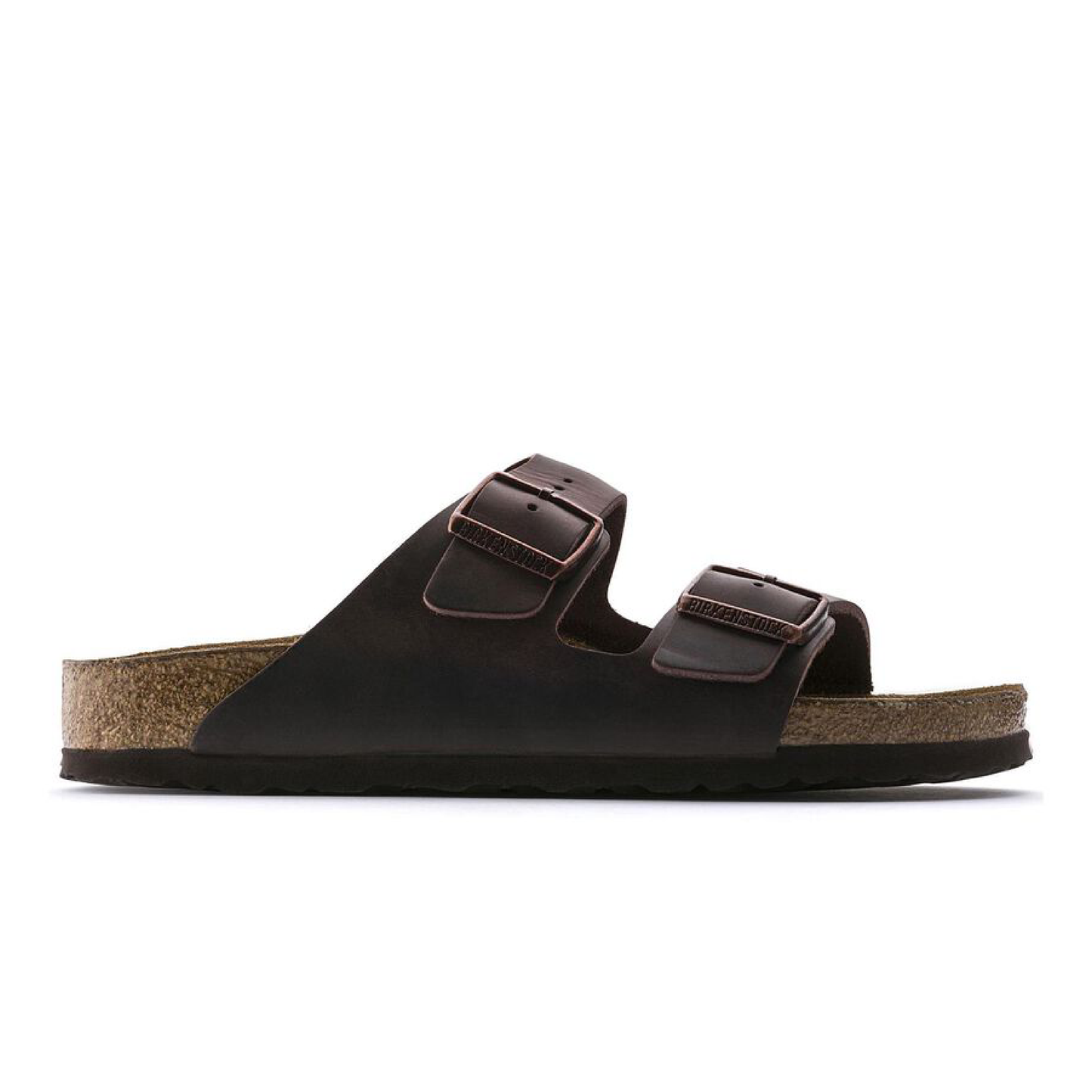 Arizona Soft Footbed Oiled Leather Sandaler, Habana