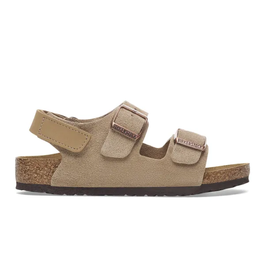 Milano Kids Suede Leather, Taupe