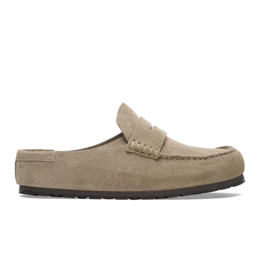 Naples Wrapped Suede Leather, Taupe