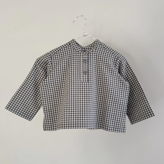 Carlo Baby Shirt, Forest Check