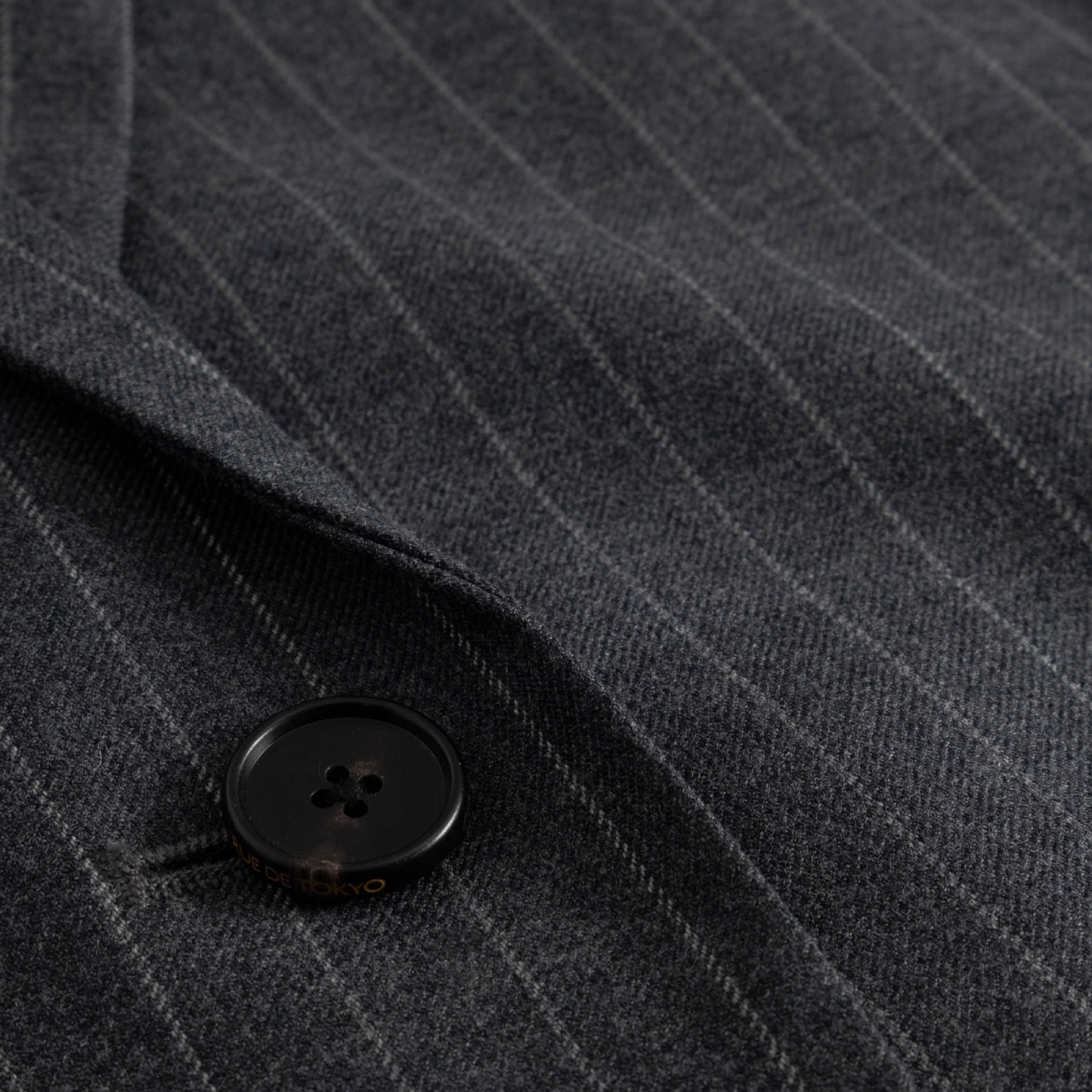 Cica Wool Blazer, Grey Pinstripe