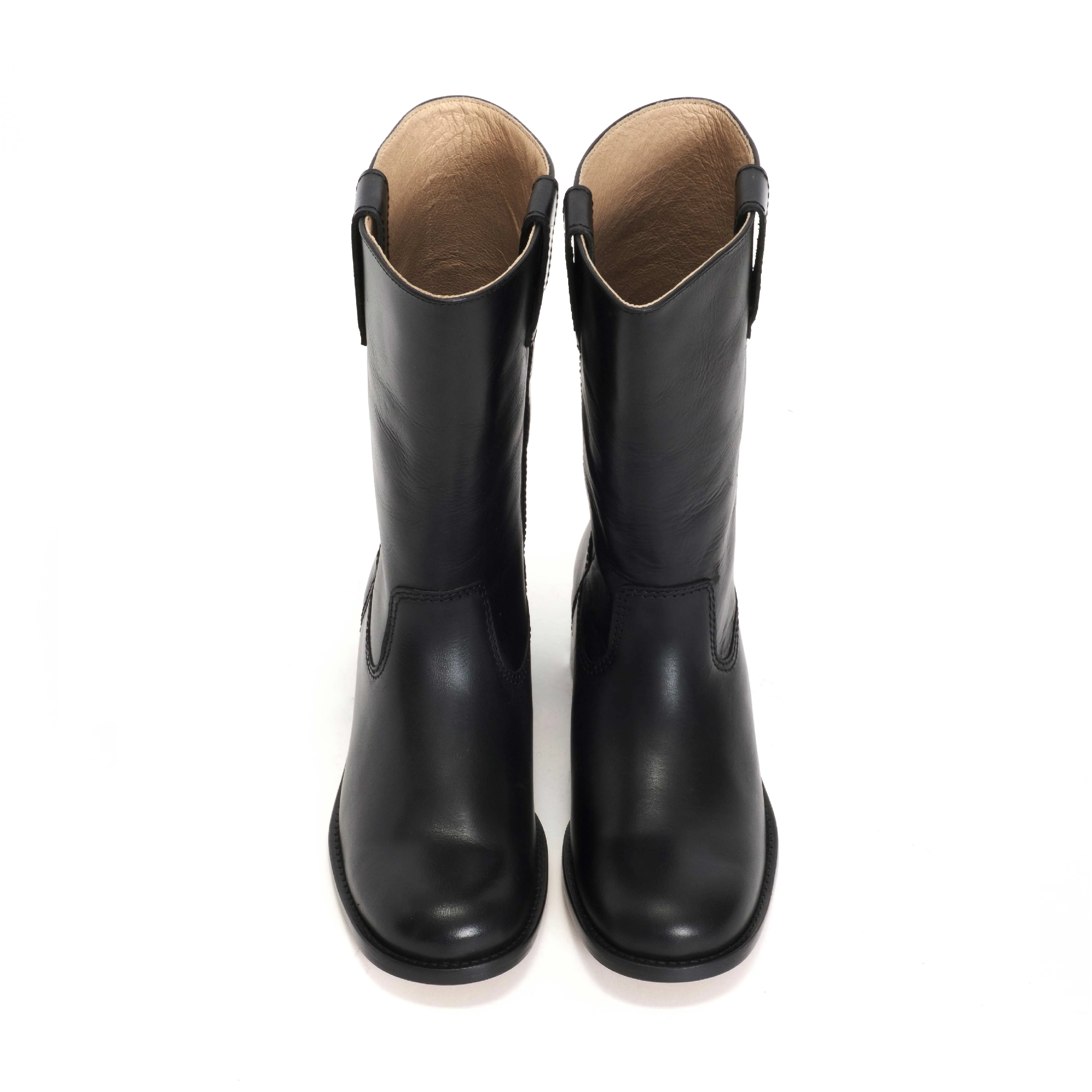 Micky Sandal M. Heel, Cream Powder
