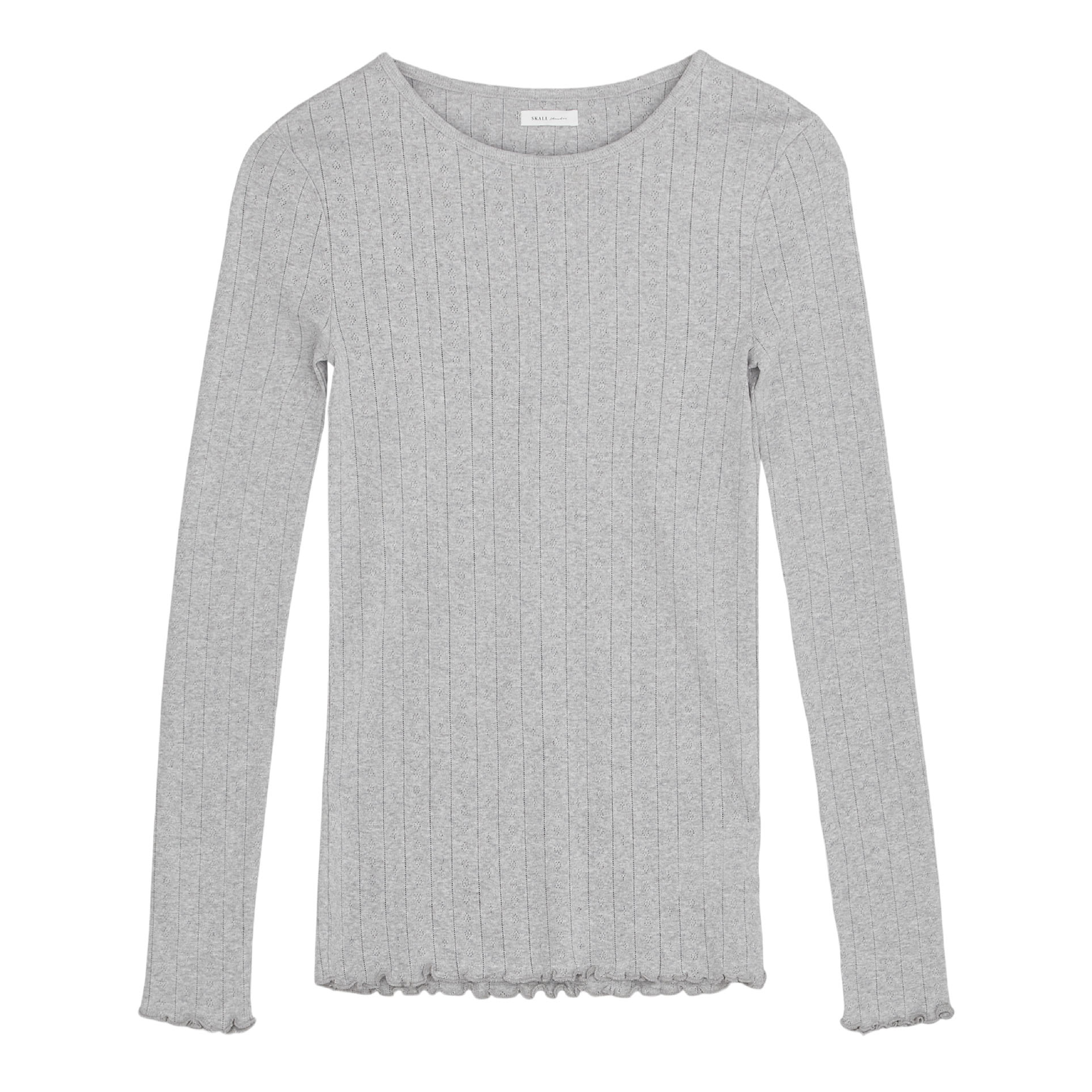 Edie Blouse, Grey Melange