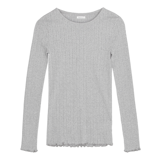 Edie Blouse, Grey Melange