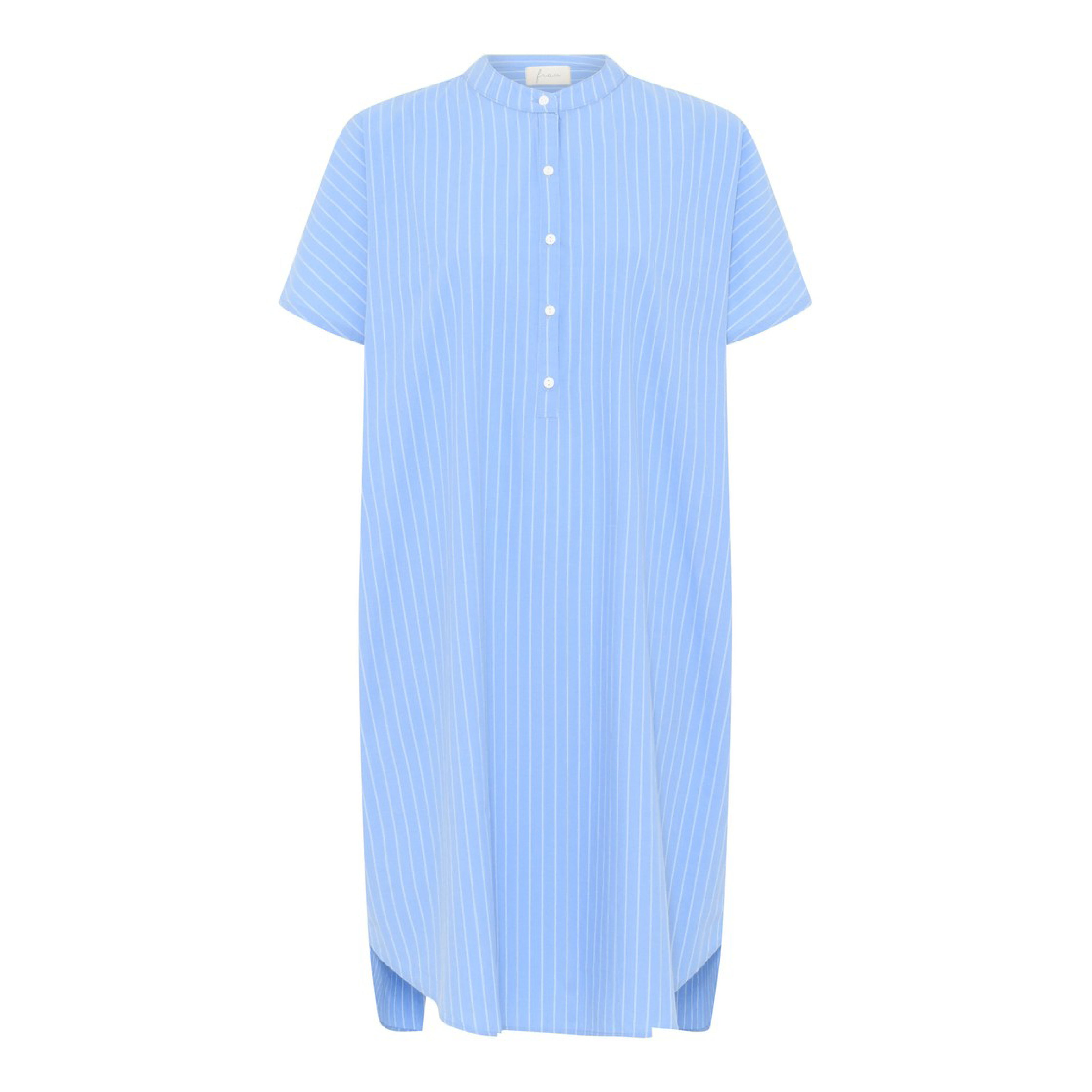 Seoul SS Skjortekjole, Hydranga Stripe