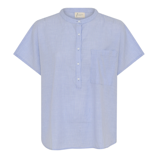 Colombo Top, Baby Lavender Stripe