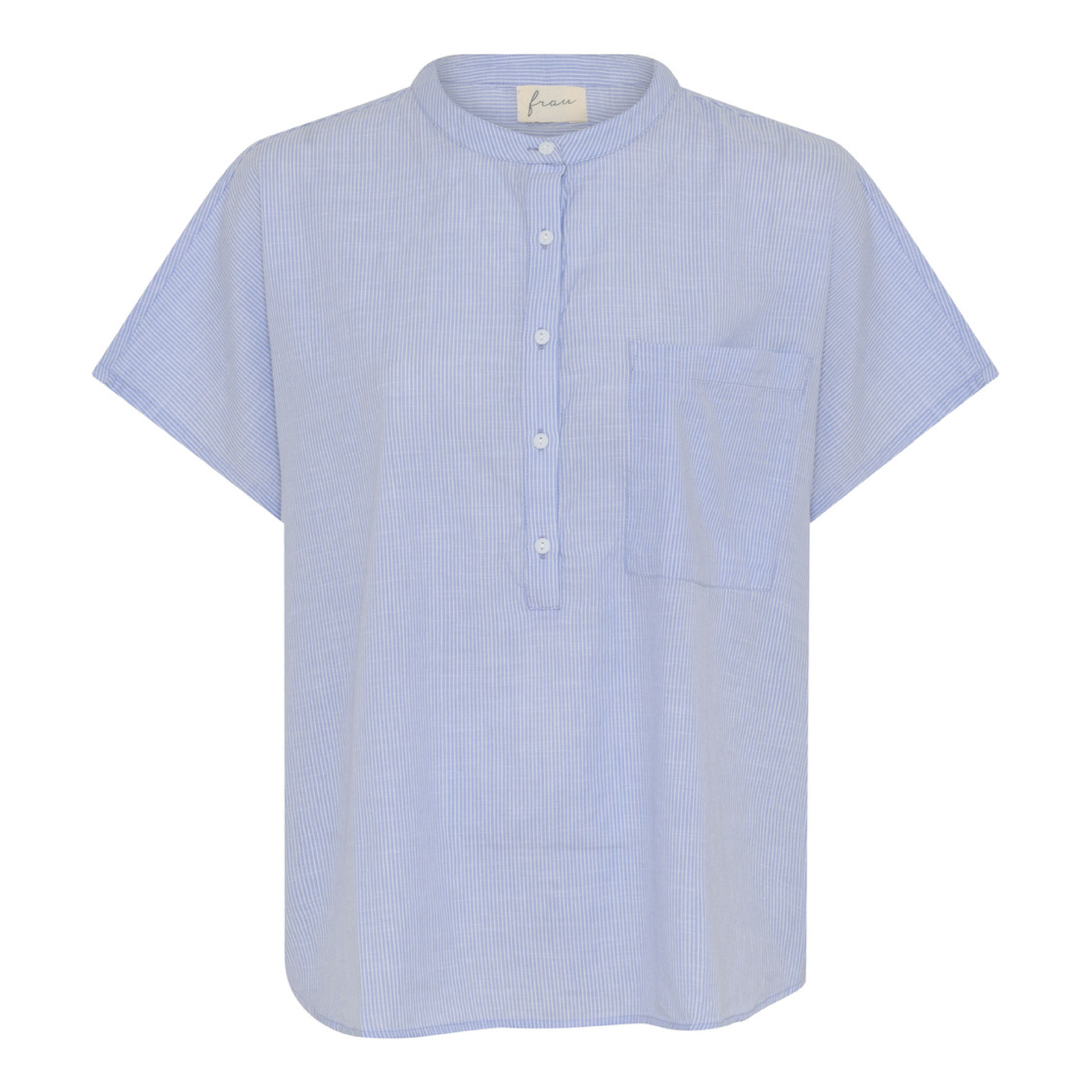 Colombo Top, Baby Lavender Stripe