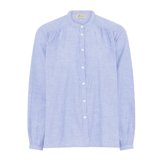 Florence Shirt, Baby Lavender Stripe