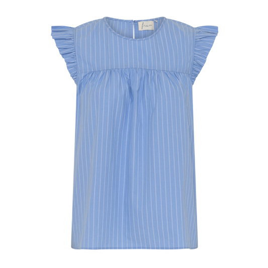 Stockholm Top, Hydranga Stripe