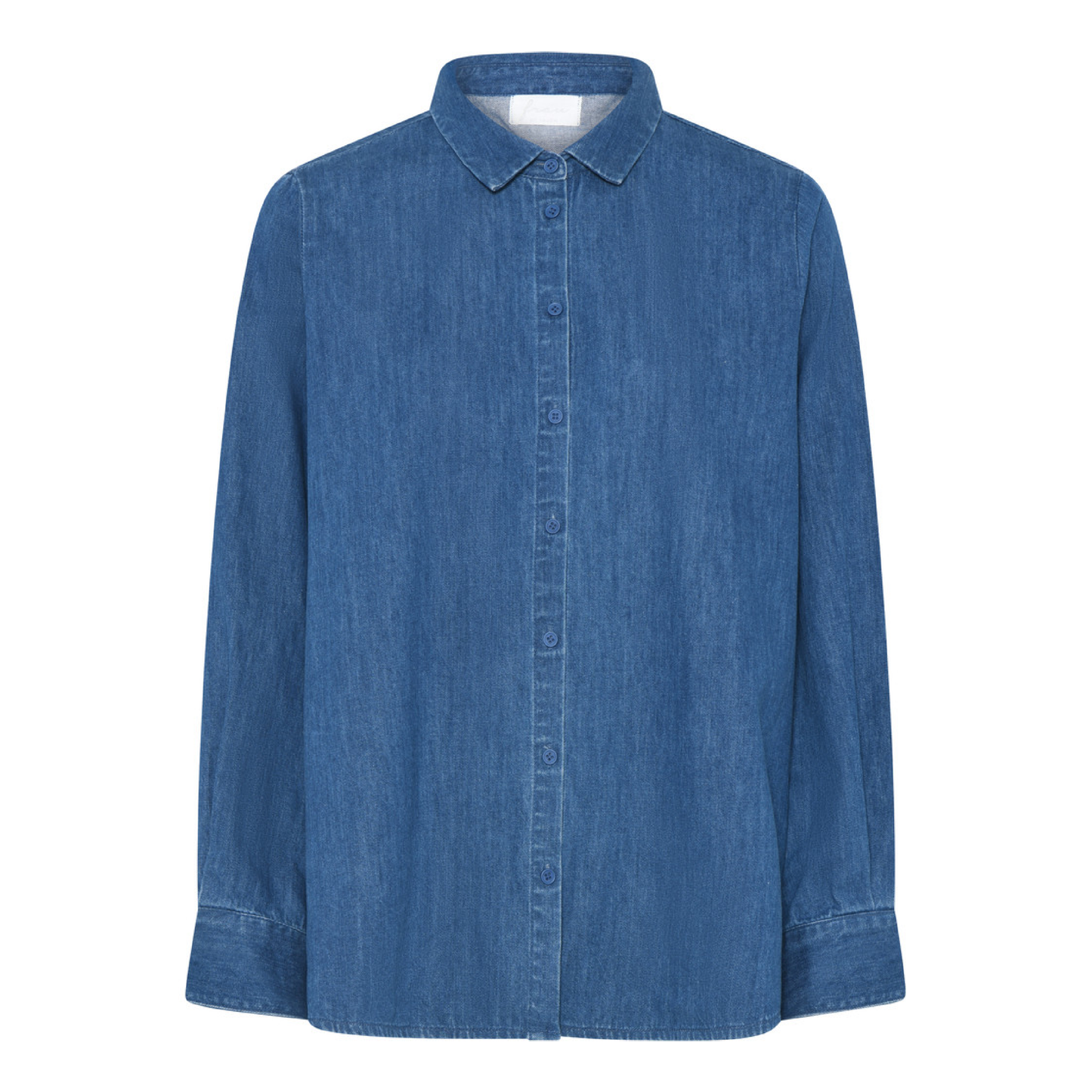 Dhaka Is Denim Skjorte, Clear Blue Denim