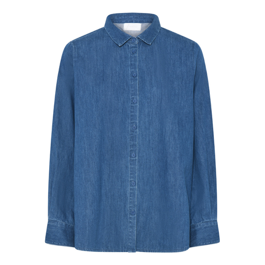 Dhaka Is Denim Skjorte, Clear Blue Denim