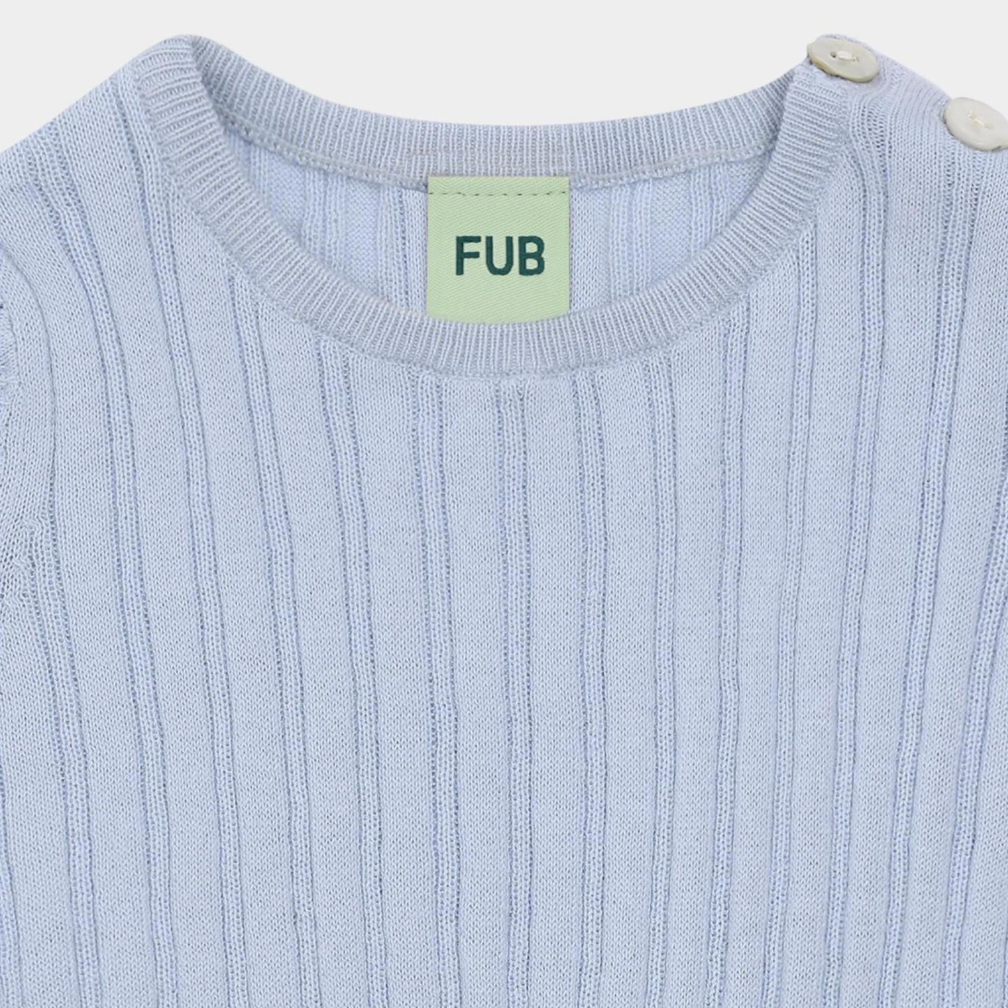 Baby Rib Body, Pale Blue