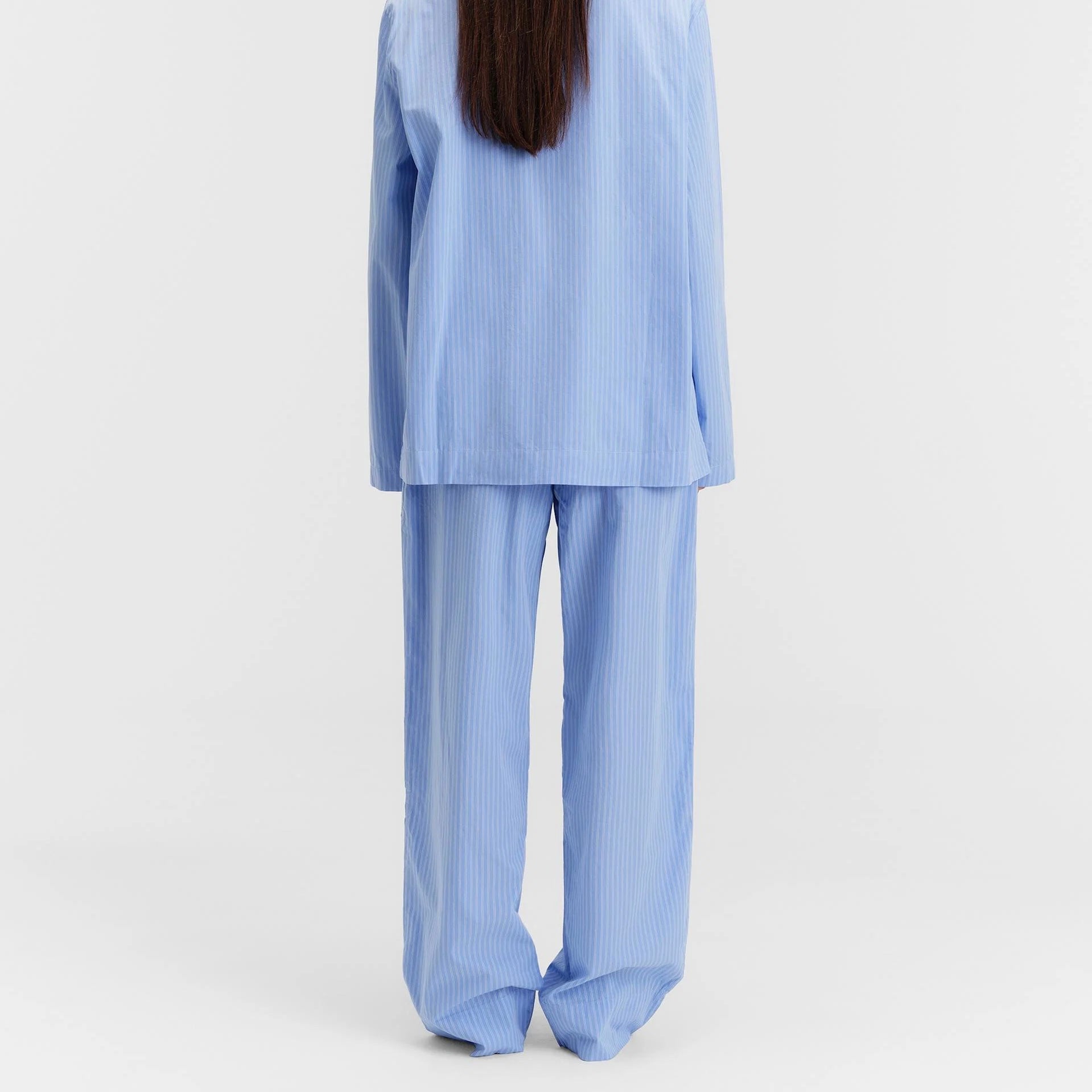 Poplin Pyjamas Pants, Pin Stripes