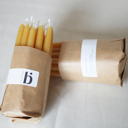 Bivoks Juletræslys (20 stk)