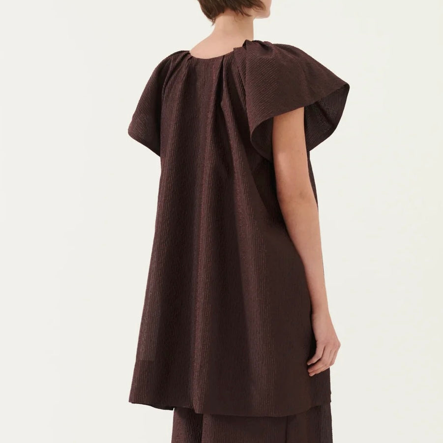 Sue Dress, Black Coffee
